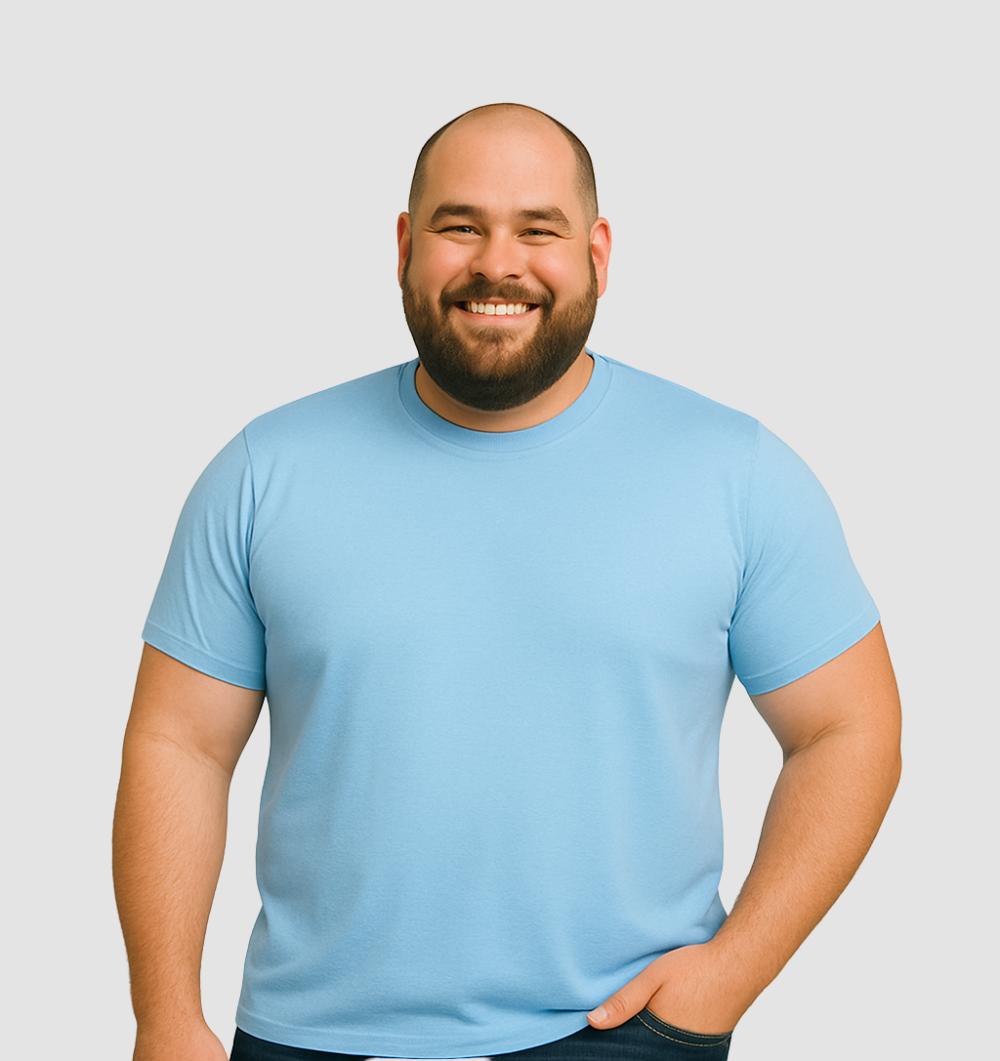 Pack de 6 - Bleu ciel