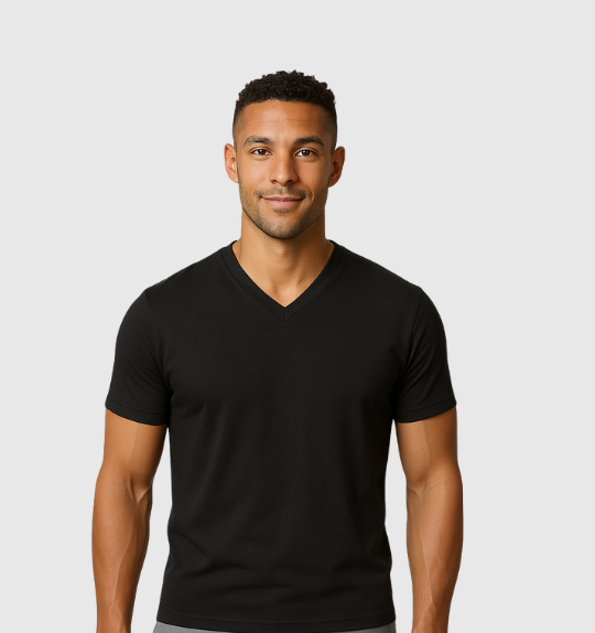 Pack de 2 Col V - Noir