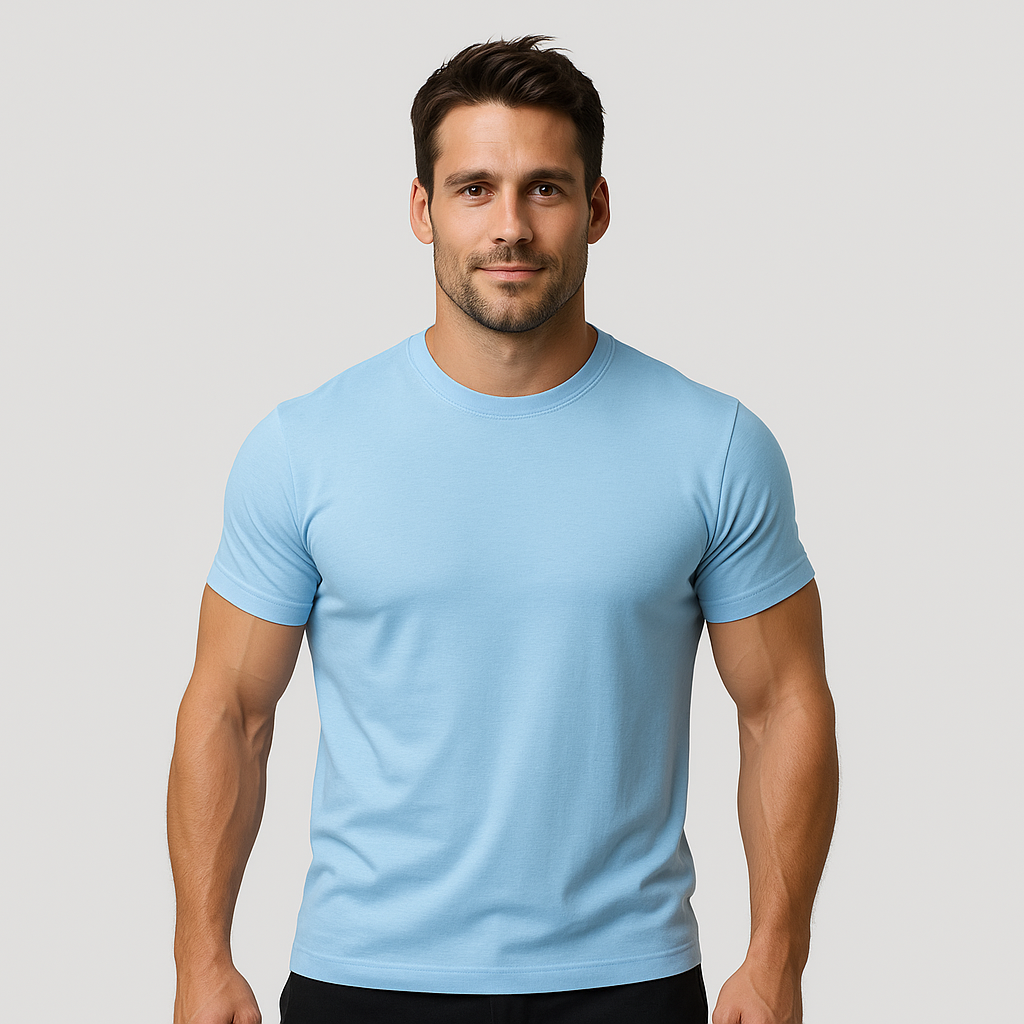 Le T-shirt Tech - Bleu ciel