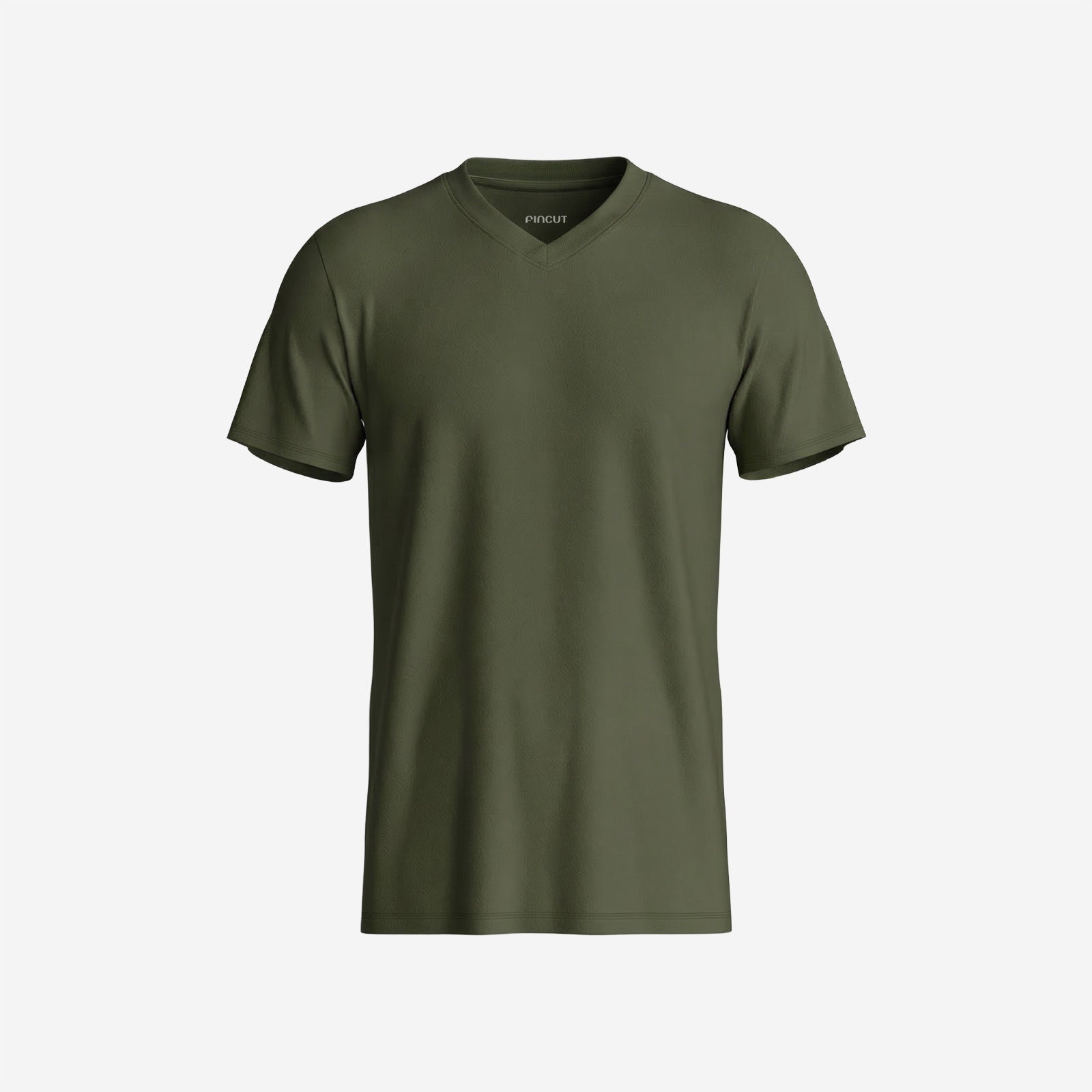 T-shirt Col V Fincut