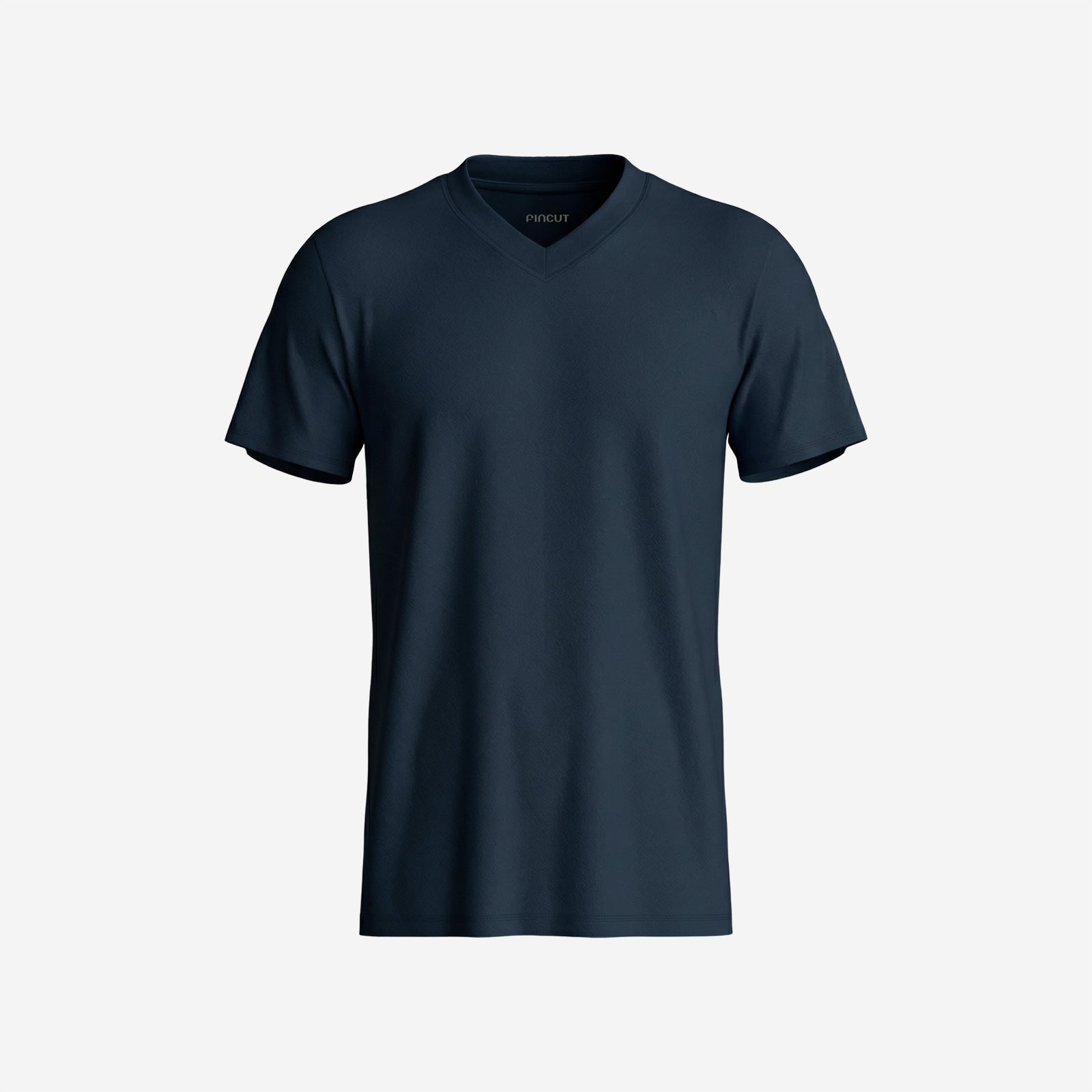 T-shirt Col V Fincut