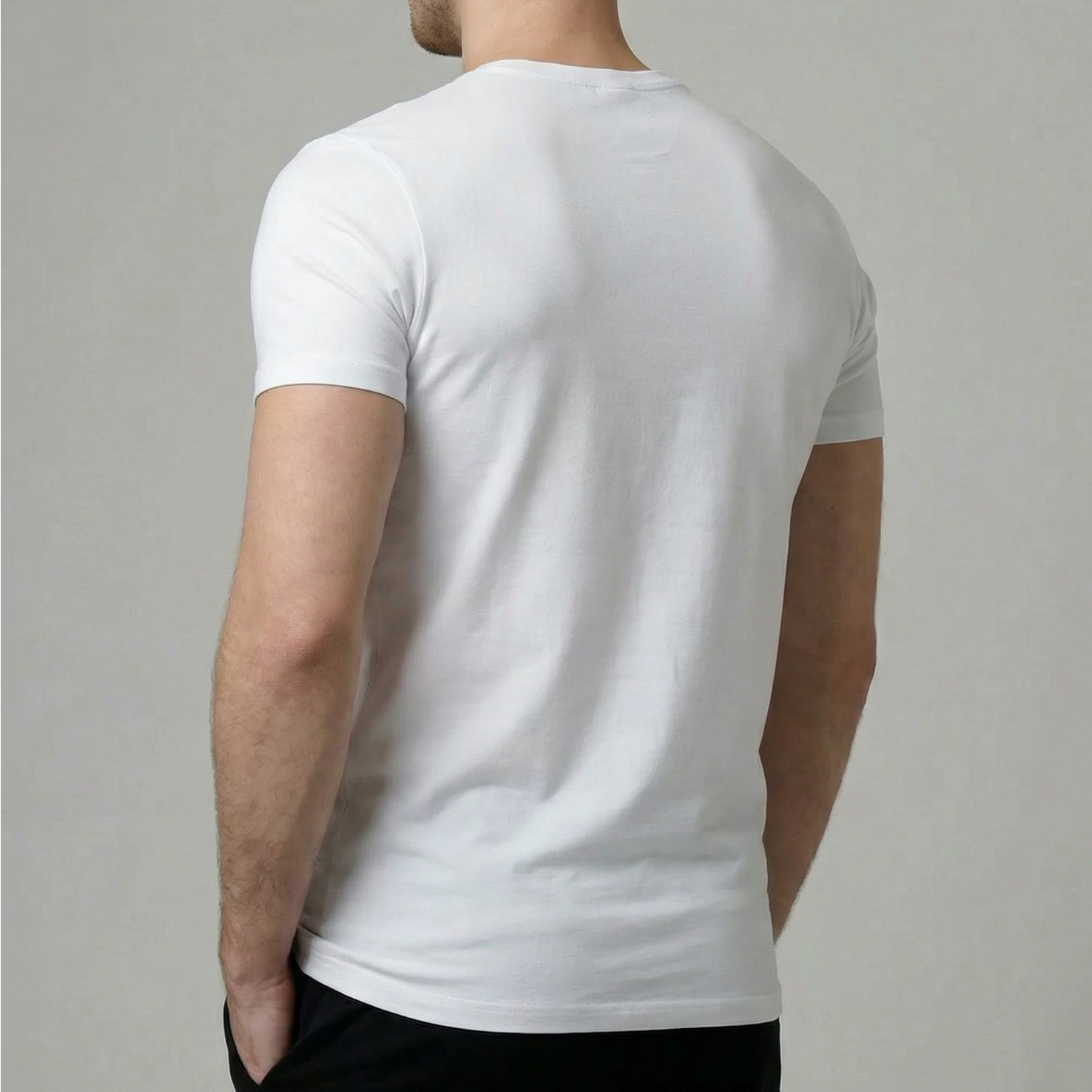 T-shirt Col V Fincut