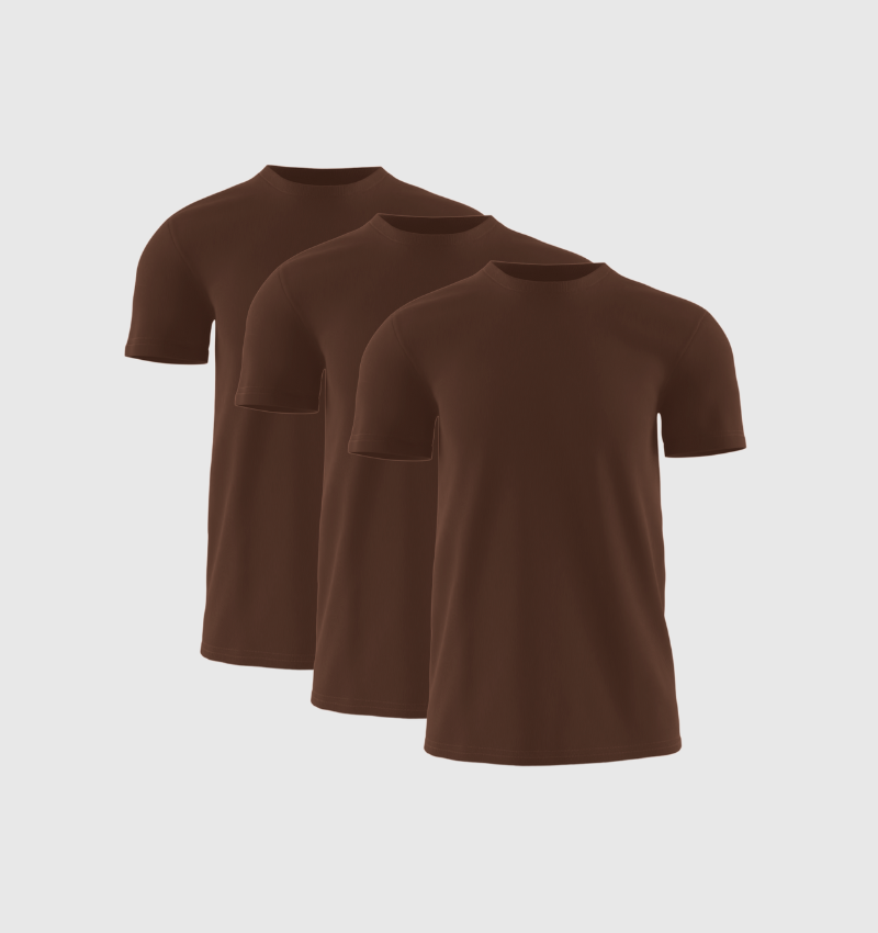 Pack de 3 - Marron